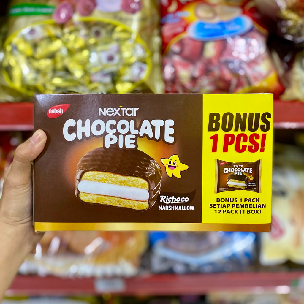 

Nextar Nabati Chocolate Pie Richoco Marshmallow 312gr - AMY