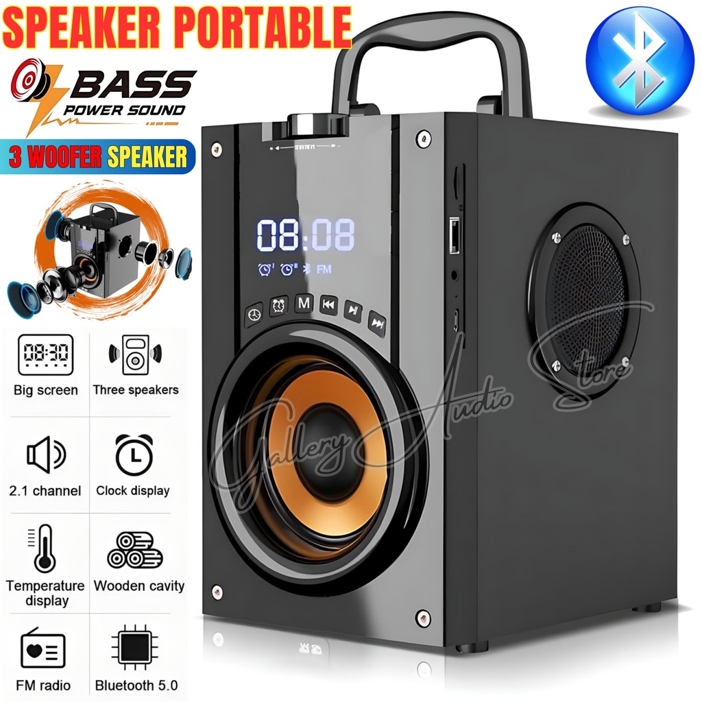 SERBA COD NEWW TERBARU DAN TERMURAH~Speaker Bluetooth Karaoke FLECO A18 Full Bass | Speaker Dengan F