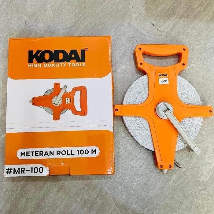 METERAN FIBER KODAI Jual Kodai Meteran Gagang 30 / 100 Meter / Meteran Jalan / Meteran Panjang / Met