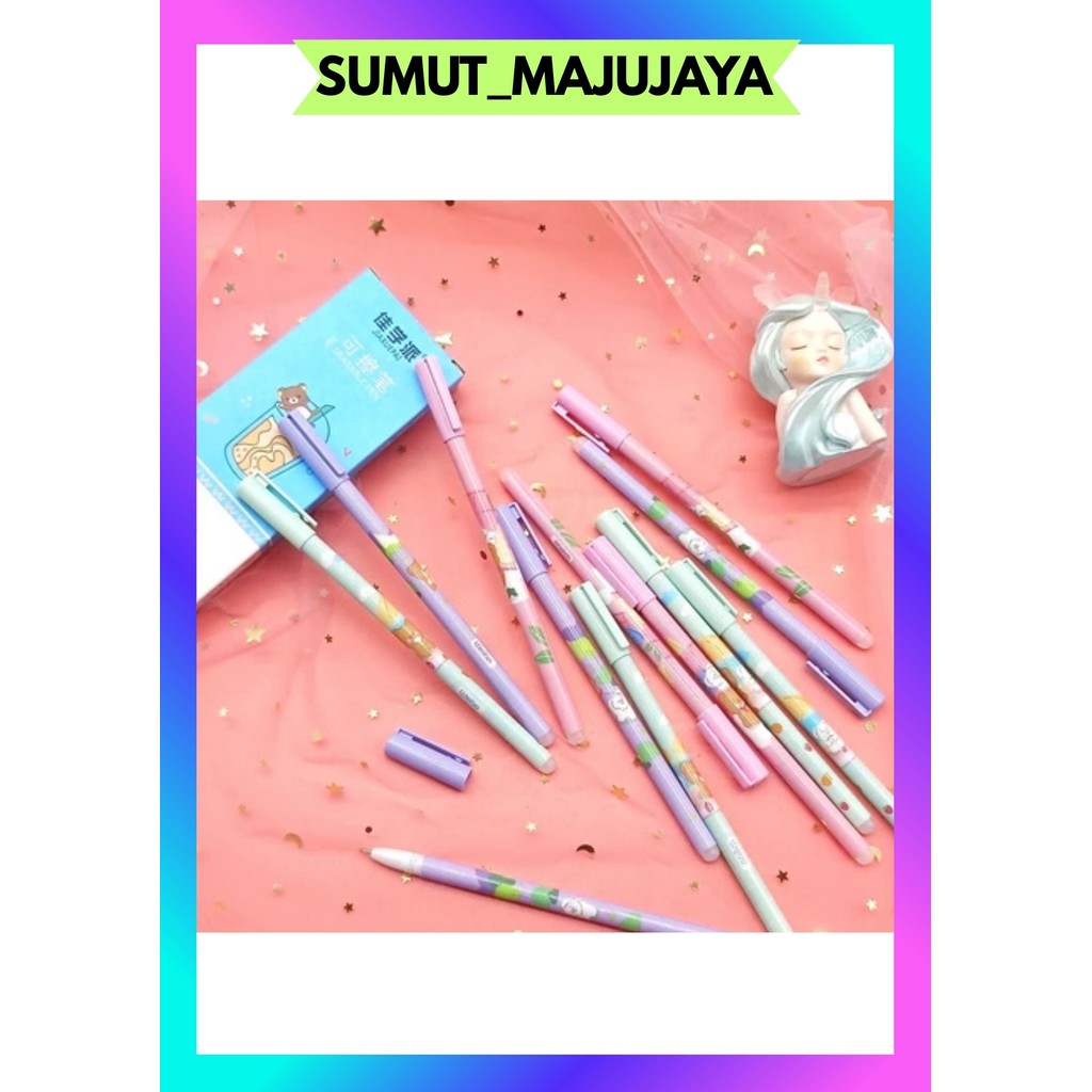 

SMJ ERASABLE PEN / PENA BISA DIHAPUS / MAGIC PEN / PULPEN BOLPOIN SOUVENIR ANAK