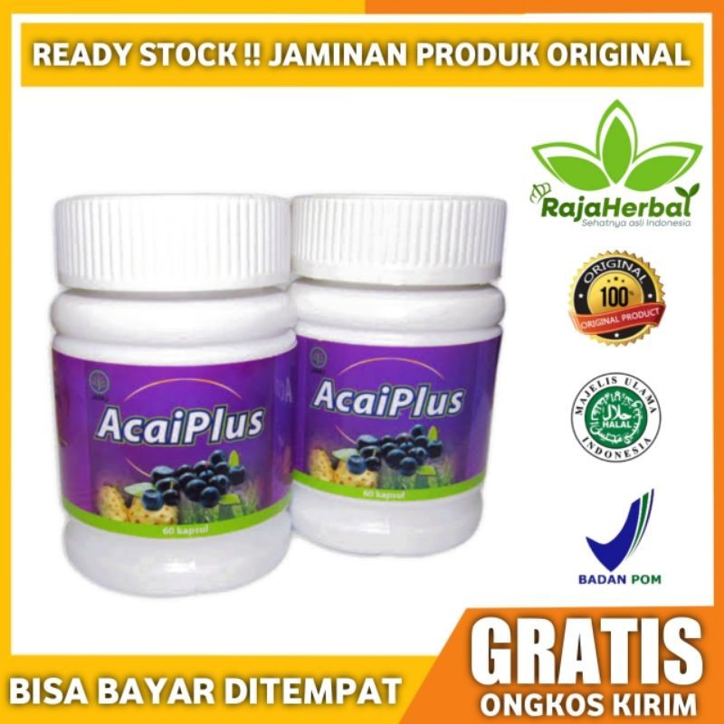 100% ASLI ACAI PLUS NASA ORIGINAL DIET HERBAL ALAMI / PELANGSING BADAN TUBUH ACAI BERRY ASLI