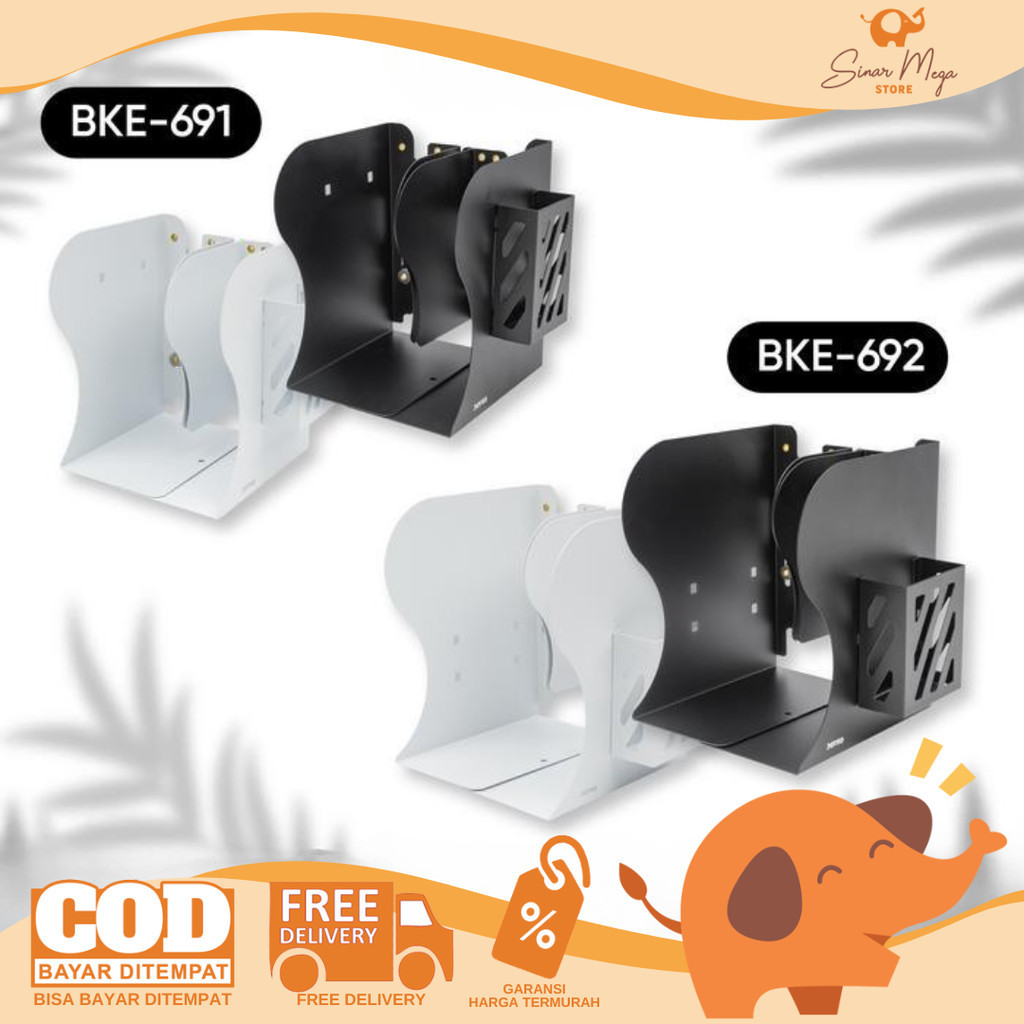

Joyko Sandaran Buku Adjustable Book End BKE-691 BKE-692