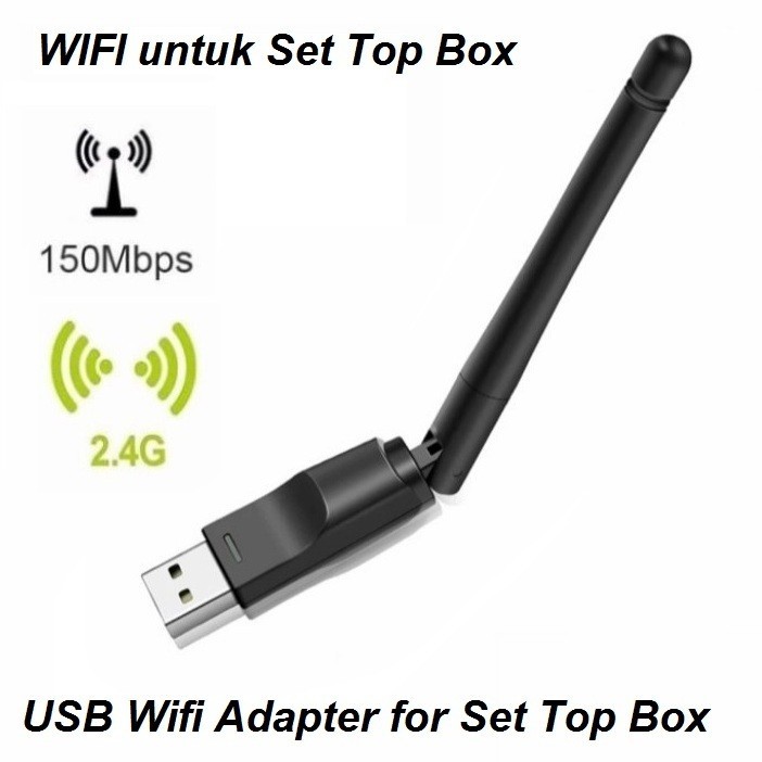 USB Dongle Antena Wifi untuk Set Top Box