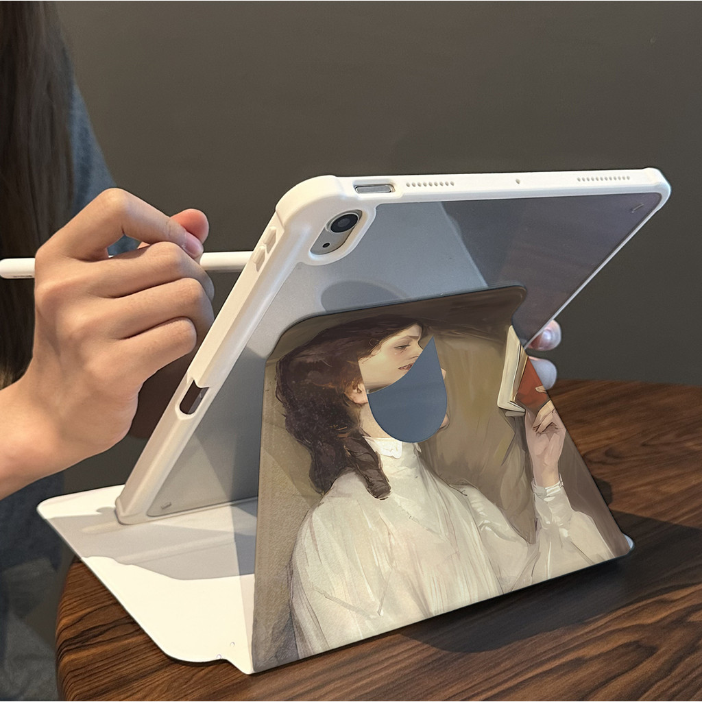 Cocok untuk ipad gen 10 tablet case pelindung lucu ipad air 5 rotasi ipad air1 2 3 2018 ipad pro 11 