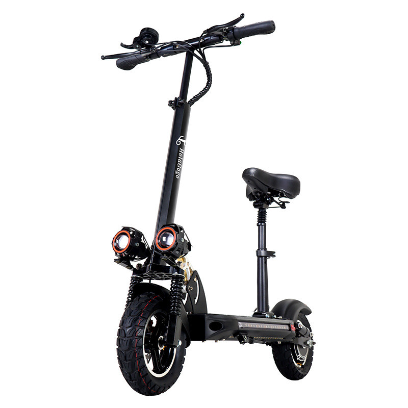 Electric Scooter Adult Foldable Electric 10-Inch Foreign Trade off-Road Scooter Ce