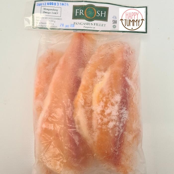 Frosh dory pangasius fillet  less ice 1kg ikan dori