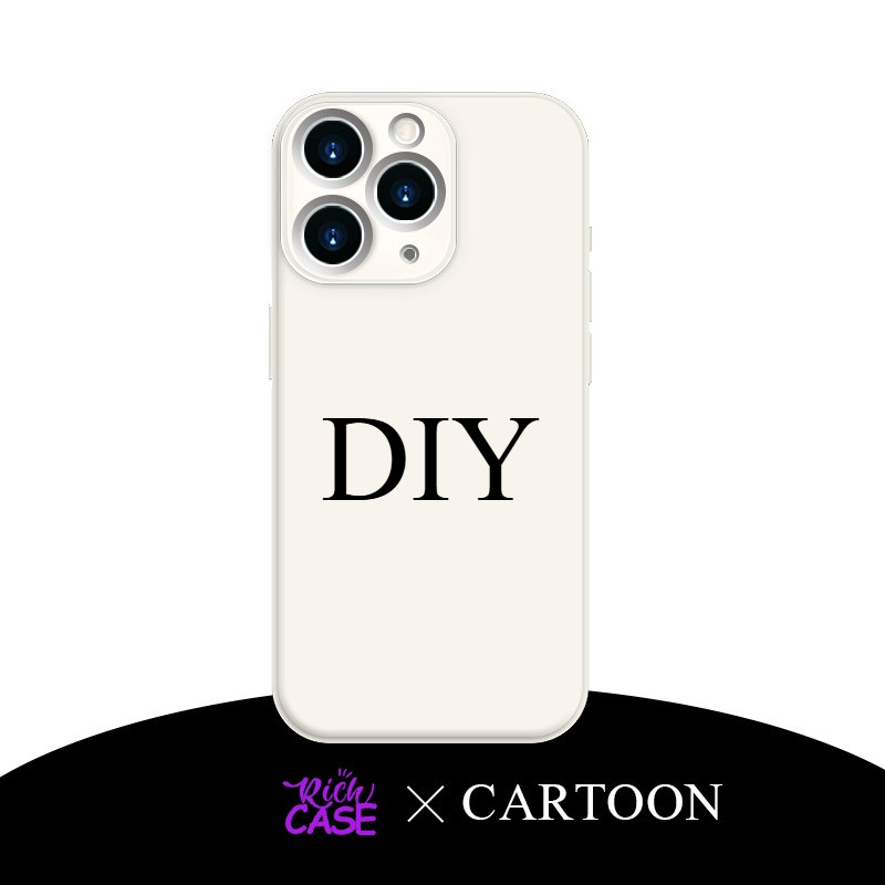 【DIY】Lens protection High-quality phone Case For iPhone 6 7 8 11 12 13 14 15 Pro Max Plus iPhone X X