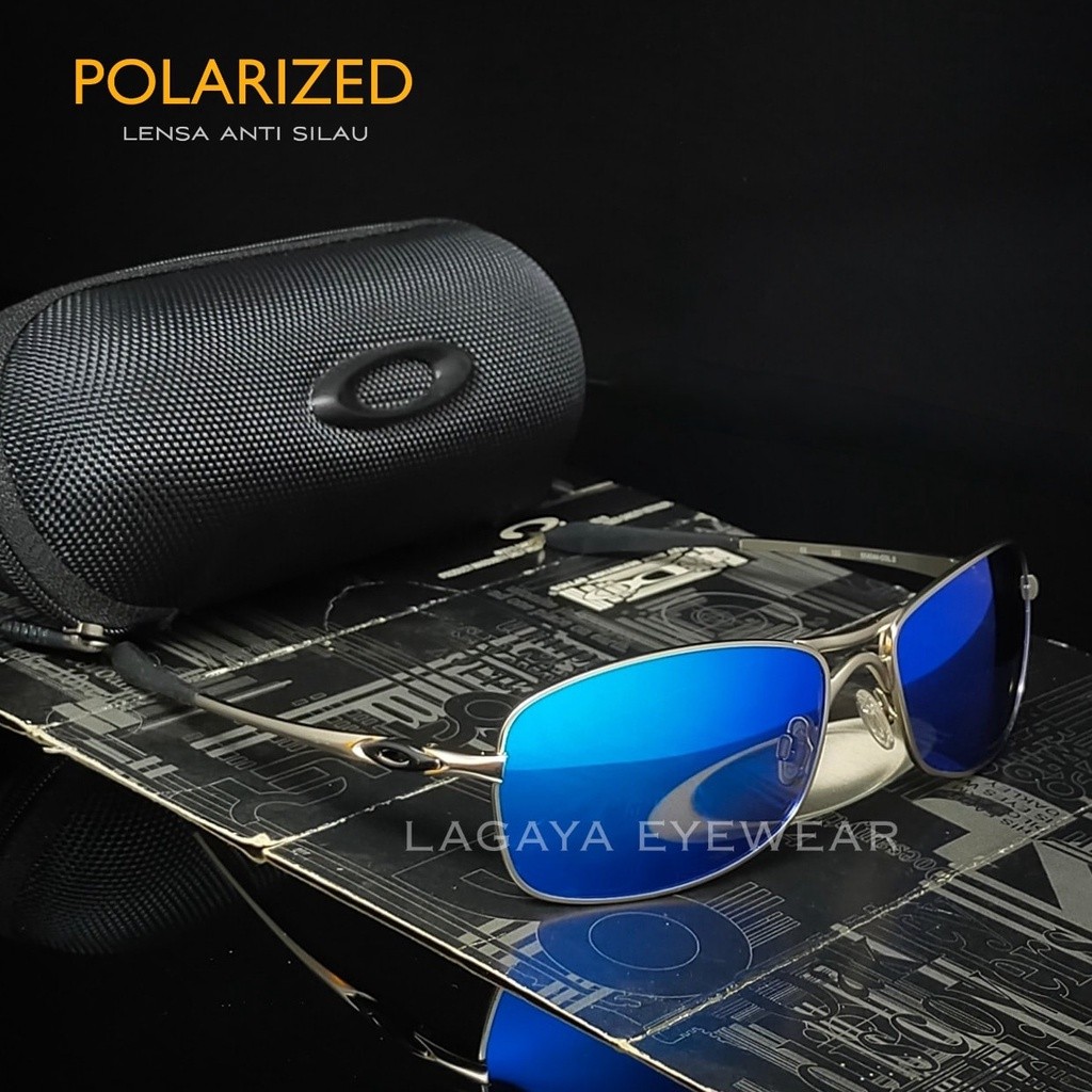 KACAMATA OAKLEY CROSHAIR TERBARU LENSA KACA PHOTOCROMIC POLARIZED ANTISILAU ANTIRADIASI OUTDOOR INDO
