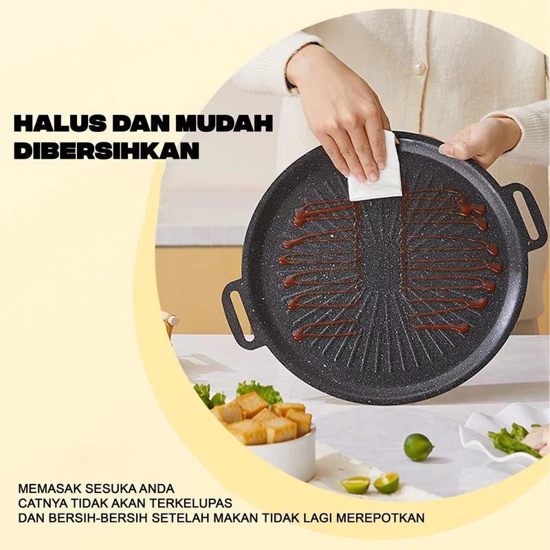NEW PRODUCT wajan anti lengket teflon anti lengket Grill Anti Lengket/Alat Grill PanggangPanggangan