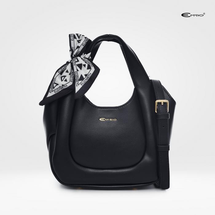 ORIGINAL Tas Emsio by Elizabeth Mini Handbag 0706-2061 - Black