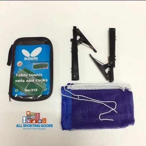 Tiang Net pingpong jepit Butterfly