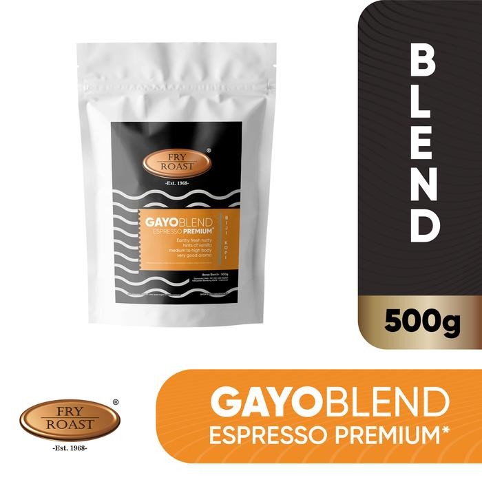 

KOPI GAYO BLEND ESPRESSO PREMIUM 500 GRAM BIJI DAN BUBUK - BIJI