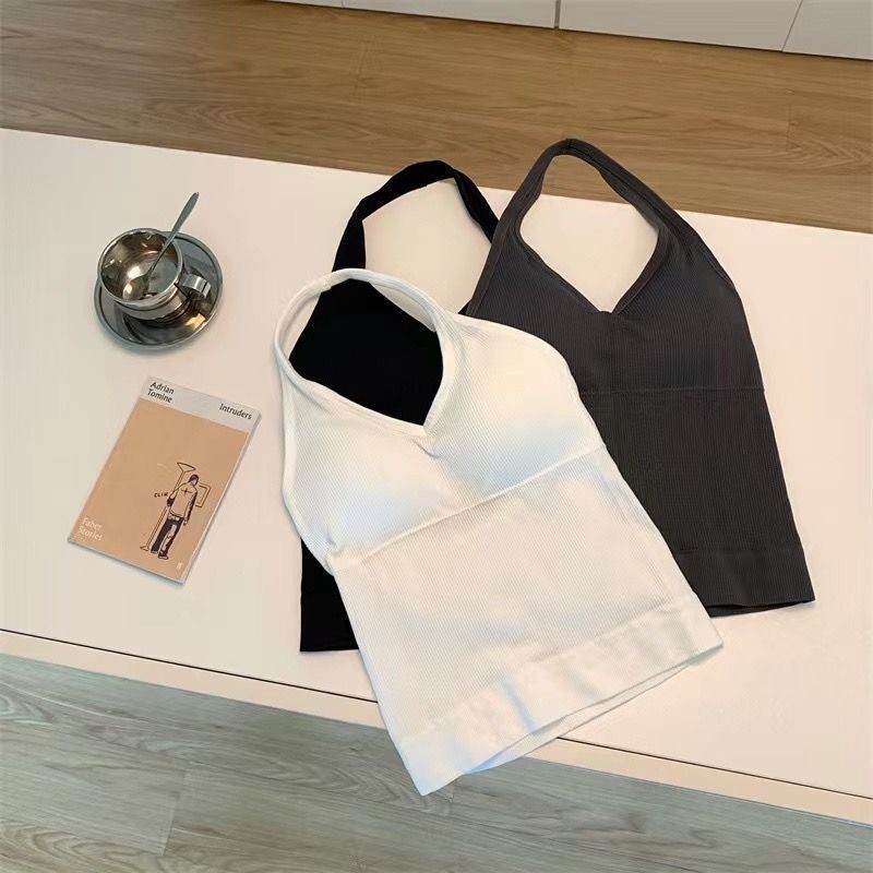 PINKY BR183 TankTop Satu Tali Wanita Tanktop Bra With Cup Korean Style TAnkTop Bra Sexy