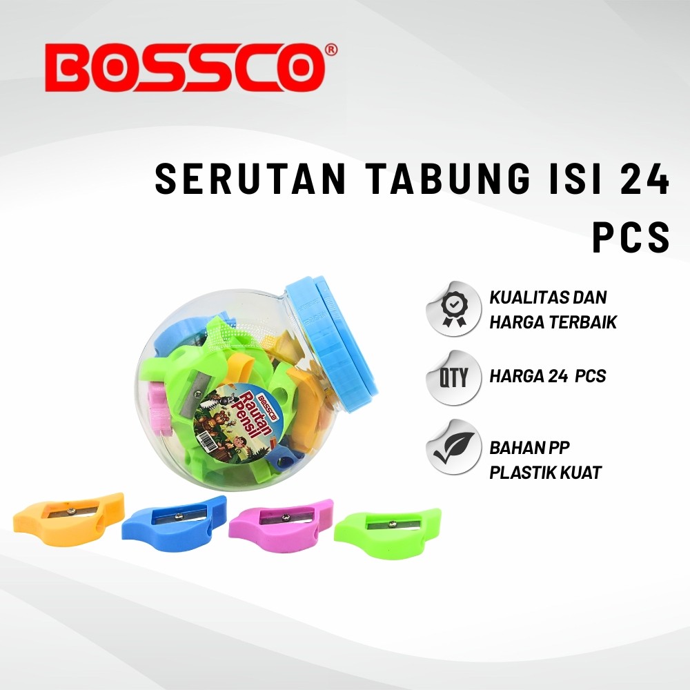 

(1 TABUNG ISI 24) Rautan Pensil / Serutan / Ongotan 1 Tabung isi 24 pcs / Rautan Toples Isi 24