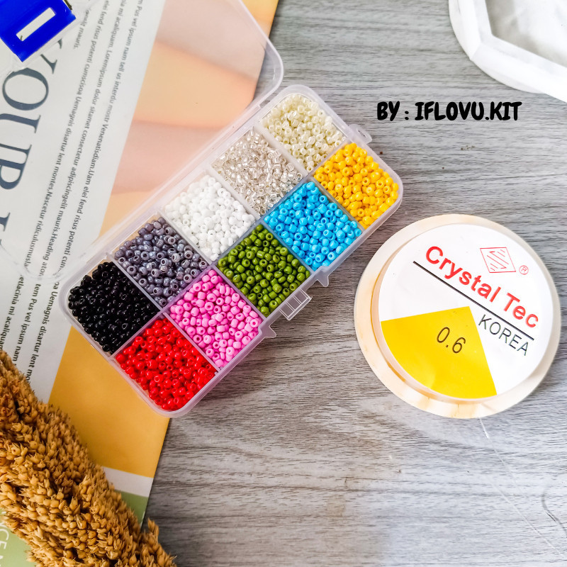 Ready Gratis Ongkir !!! Mainan Edukasi Anak Manik + Senar