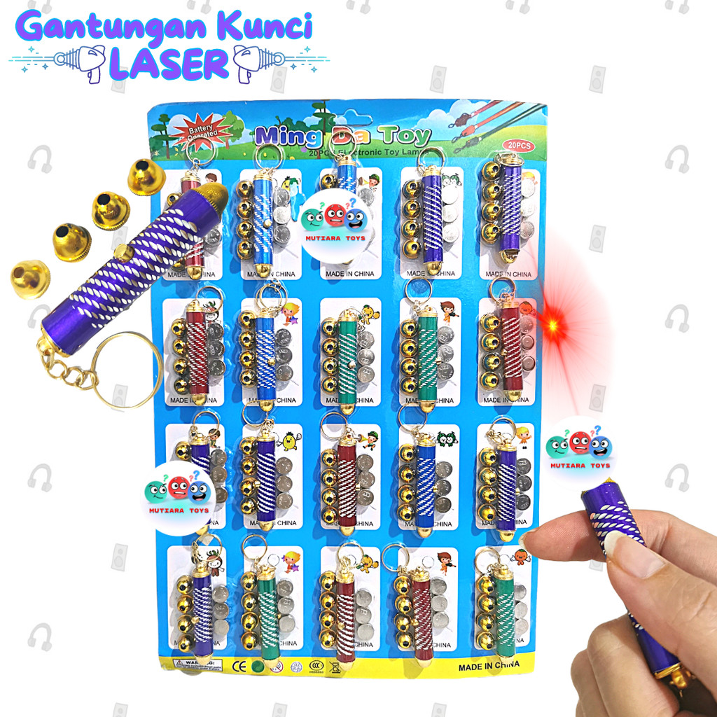 KENZ LASER POINTER JARAK JAUH / LASER MAINAN KUCING / LASER PENUNJUK PRESENTASI FREE BATERAI