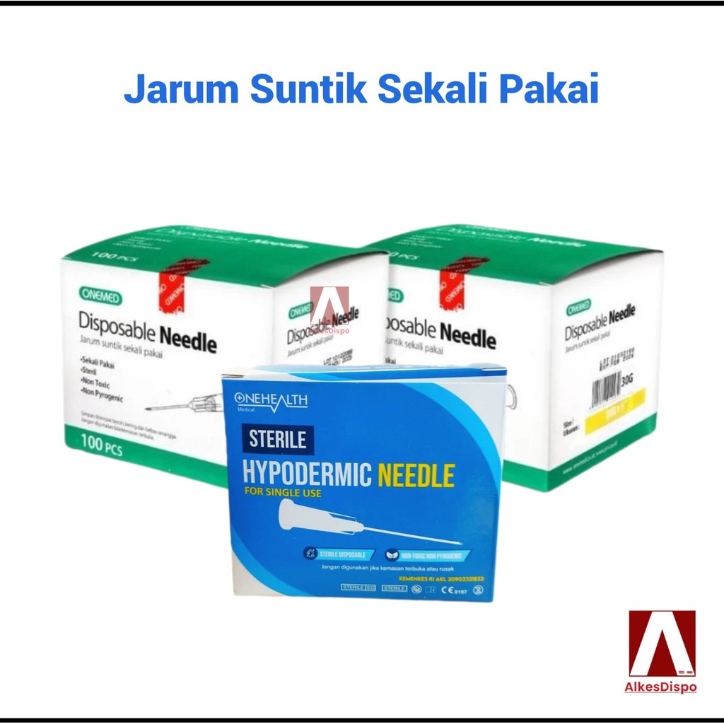 Jarum Suntik 18G/ 30G Needle Disposable / Box