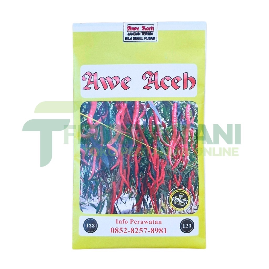 Cabe Awe Aceh Kemasan 10gr Original Tahan Virus Lokal Aceh CMK AWE ACEH