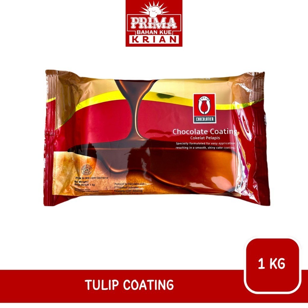 TULIP COATING 1 KG /COKLAT BLOK TULIP/ COKLAT COATING