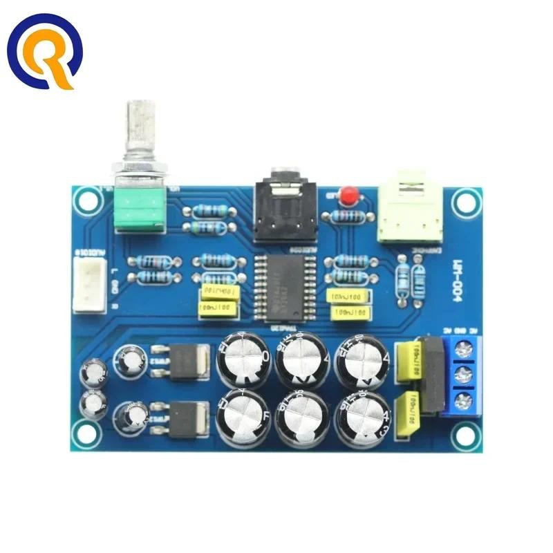 NEW TPA6120 Headphone Amplifier Board HIFI TPA6120A2 Auophile Headphone Amplifier Board Zero Bottom 