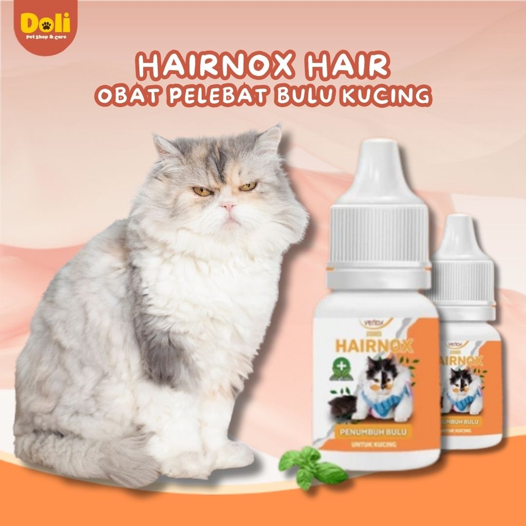 Obat Pelebat Bulu Kucing Hairnox Mengurangi Rontok Venox ObatMelebatkan Bulu Mengurangi Bulu Rontok