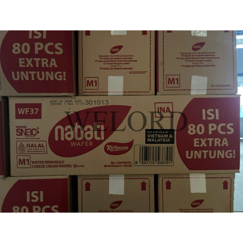 

Promo NABATI 2000 - 1 Dus isi 80 pc
