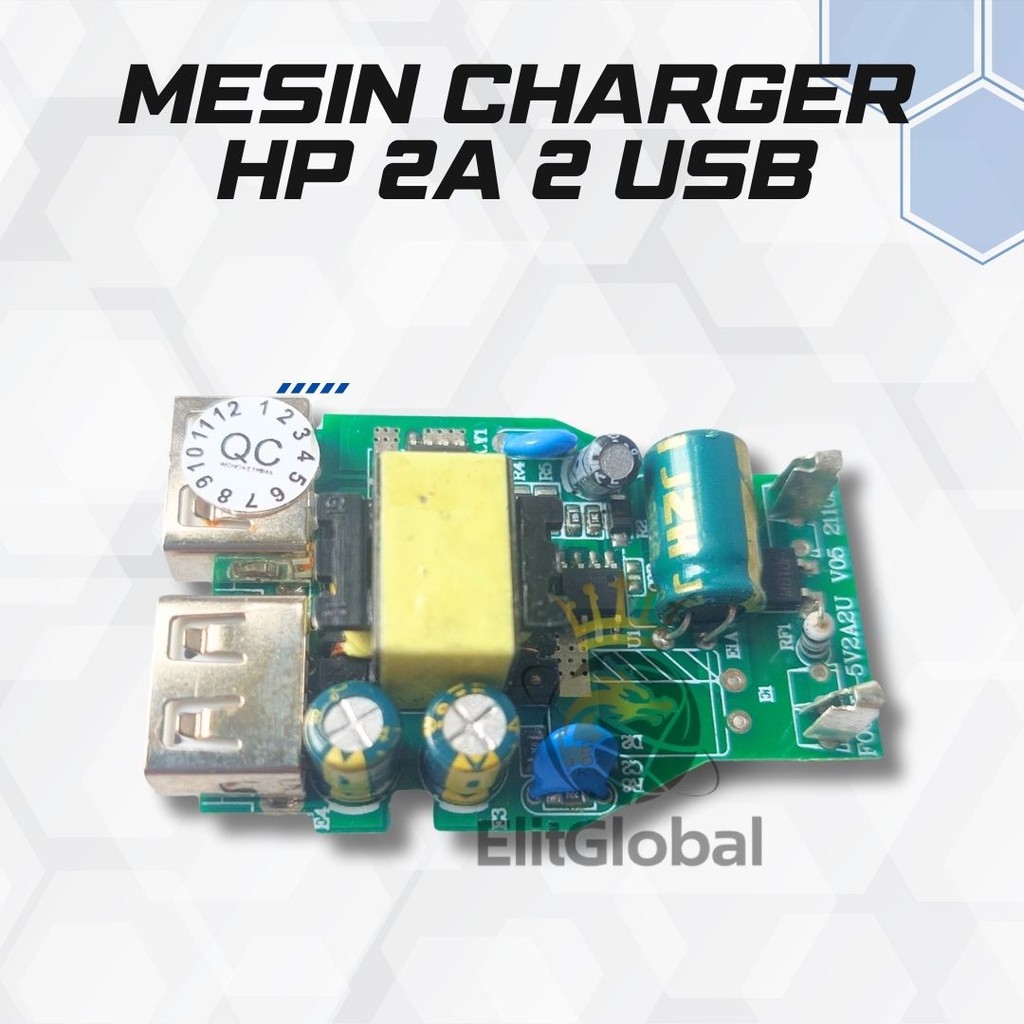 Modul Charger 2A Original - Board Power Supply HP Tanpa Housing Model A/B