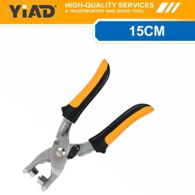 6 inci sepatu penjepit ganda warna pegangan Ayam Mata Tang Pengeboran Asisten Tie Sabuk Alat pinggan