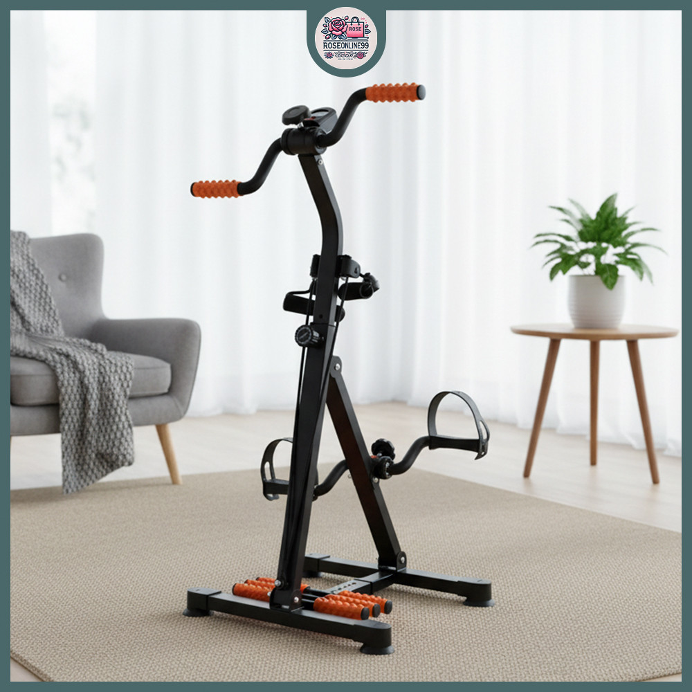 RO Sepeda Statis Alat Terapi Stroke Kaki & Tangan Sepeda Olahraga Upgrade