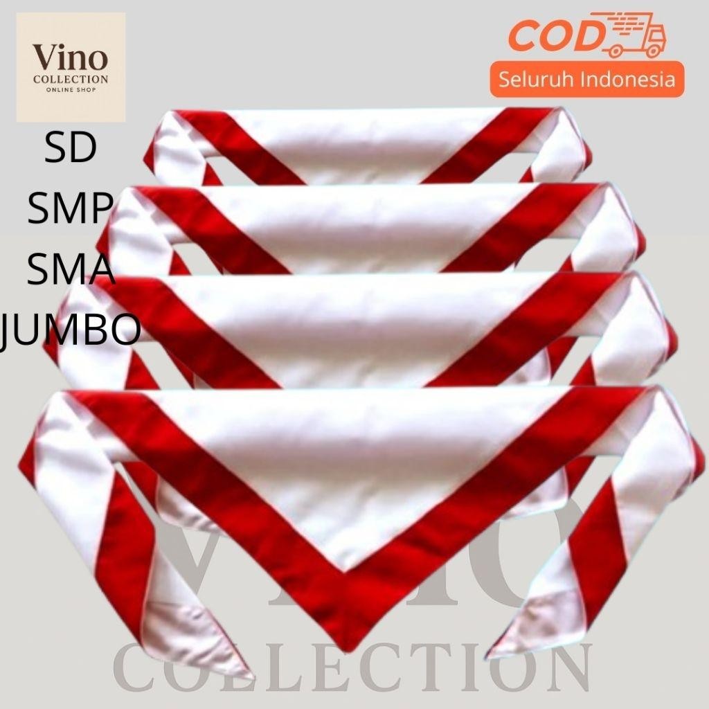 Hasduk kacu Pramuka SD SMP SMA jumbo laki-laki perempuan Seragam