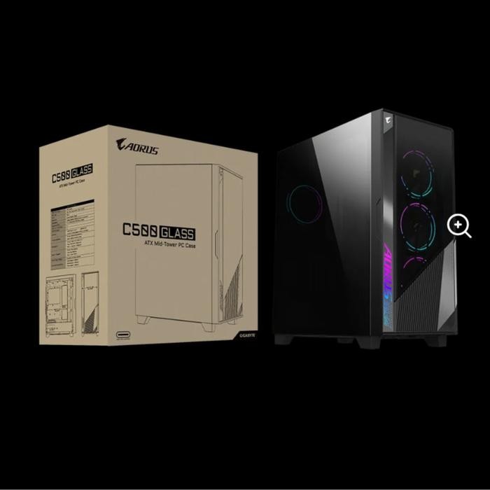 Gigabyte AORUS C500 GLASS Case ATX PC