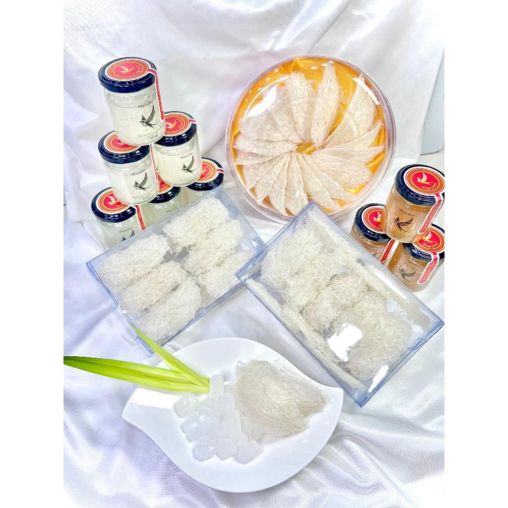 Sarang Walet Mentah Premium Asli 100% (Yanwo) | Siap Masak - Bebas Pemutih - Walet Kalimantan