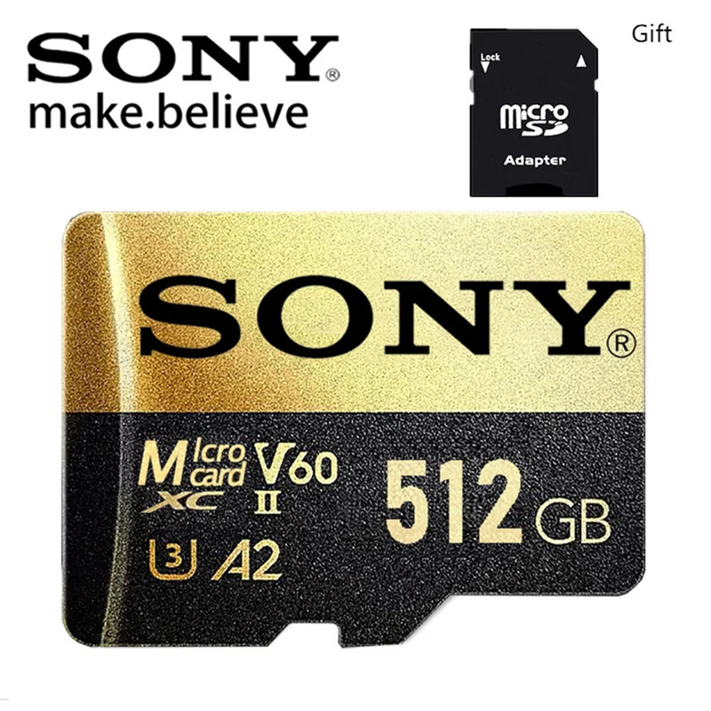 SONY 1024GB Memory Card Class10 V60 A2 TF Card 512GB Mini SD Card 128GB High Speed Micro TF SD Card 