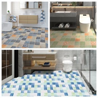 2M * 61CM PVC stiker lantai ruang tamu stiker lantai kamar mandi stiker lantai balkon stiker lantai 