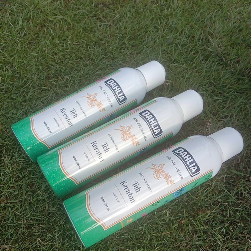 Dahlia Teh Keraton 200 ml Air Freshener Aerosol Spray Semprot Pengharum Pewangi Ruangan AC Mobil Her