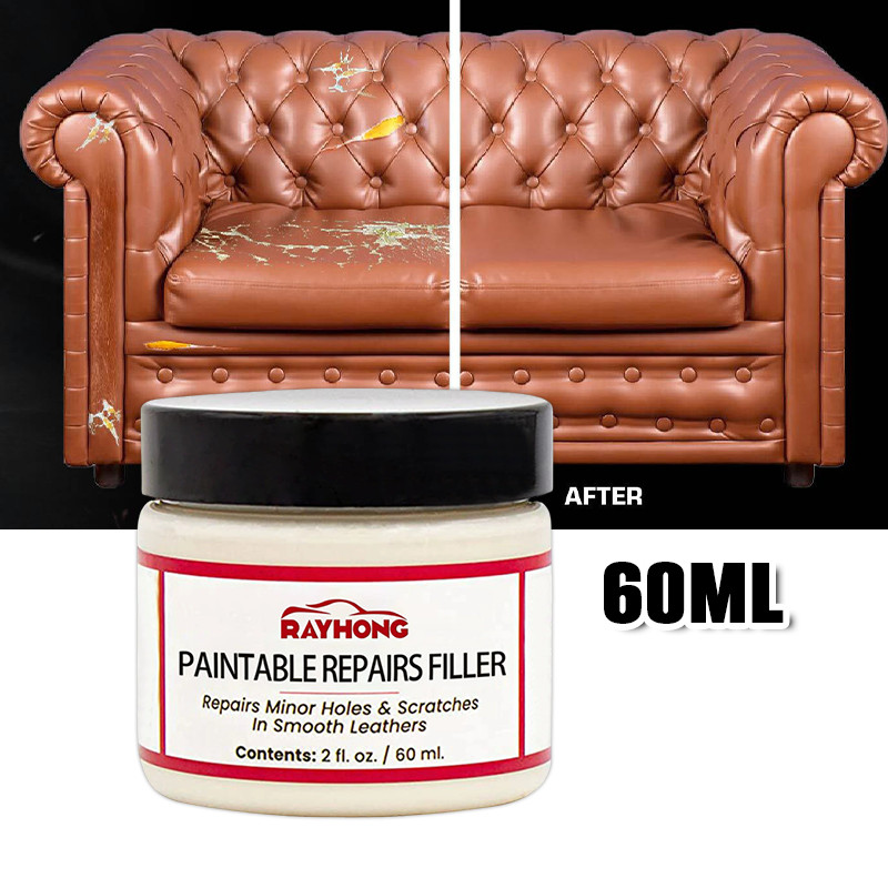 60ml Dempul Kulit / Leather Filler / Dempul Sepatu Kulit atau Kulit Sintetis