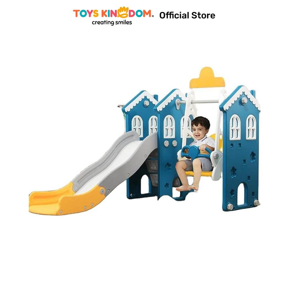 Toys Kingdom Paso Perosotan Dan Ayunan Anak House Wm21B051 Mainan Papan Seluncuran Anak Fun Kids Sli