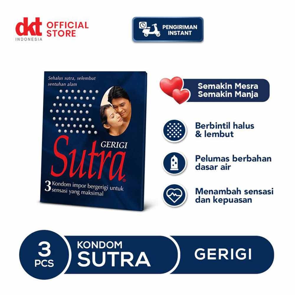 SUTRA KONDOM FIESTA 3'S GERIGI