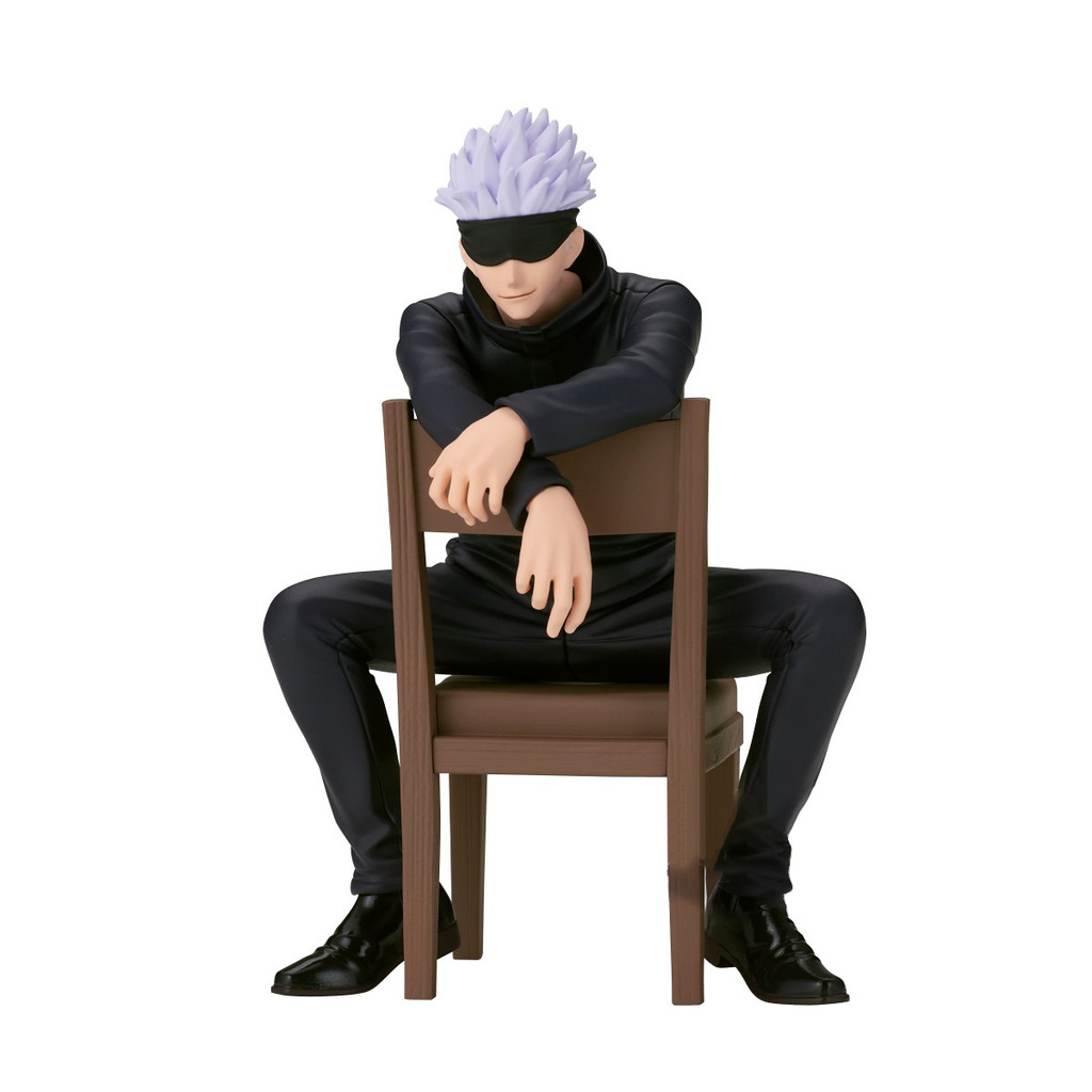JJK Anime figure Gojo Satoru figure Gojo Satoru action figure Gojo Satoru sitting figurine Doll  Mod