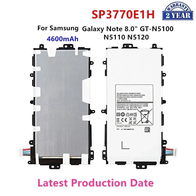 Brand New Tablet SP3770E1H Battery 4600mAh For Samsung Galaxy Note 8.0" GT-N5100 N5110 N5120 Tablet 