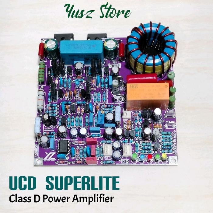 UCD Superlite Class D Discrete Kit Power amplifier Terlaris