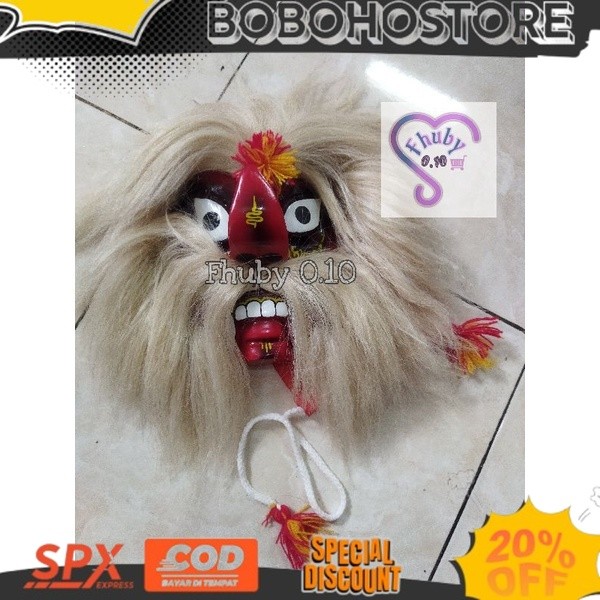 TERBARU GANONGAN VIRAL KEREN Topeng Pentul - Topeng Bujang Ganong - Topeng Barong - Topeng  kayu Ada