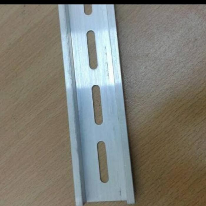 REL MCB / KONTAKTOR DIN RAIL ALUMINIUN 1M