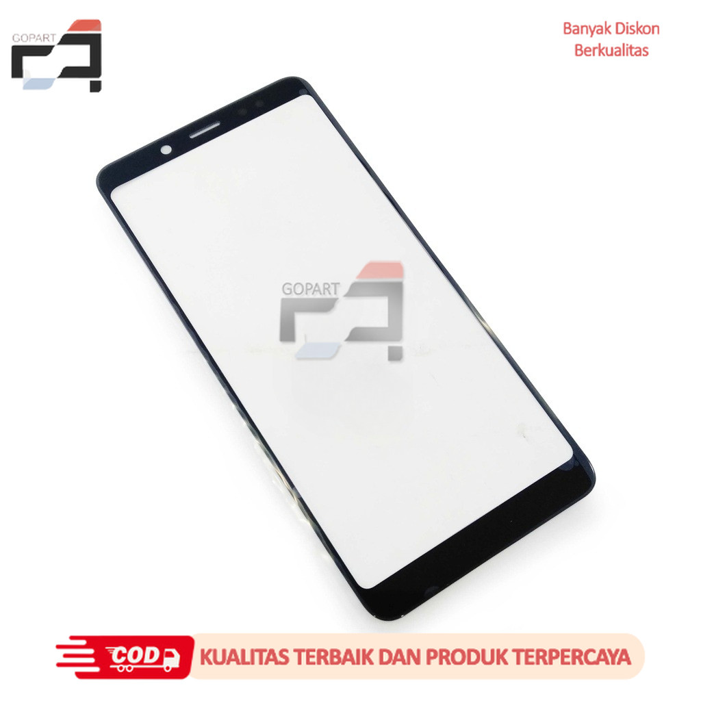 GLASS / KACA TOUCHSCREEN + LEM OCA REDMI NOTE 5 PRO / REDMI NOTE 5