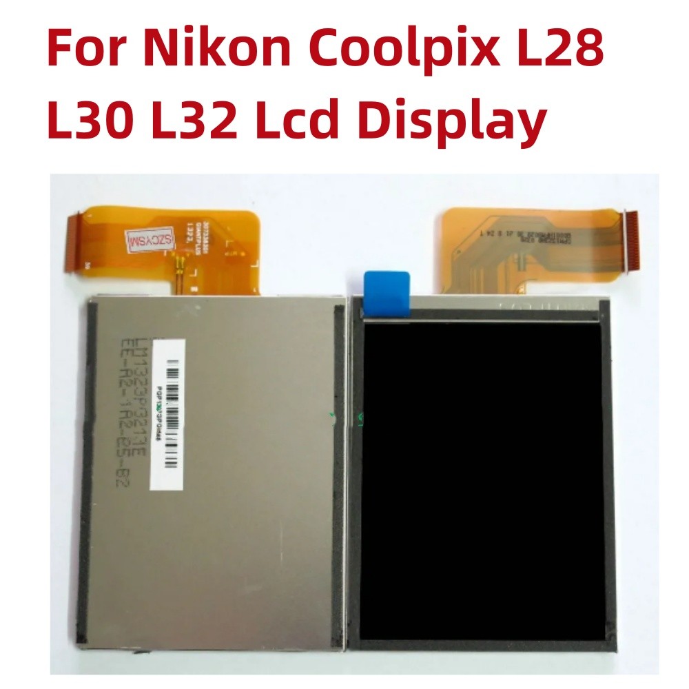 Alideao-1pcs, NEW LCD splay Screen For Nikon Coolpix L28 L30 L32 gital Camera Repair Part +Backlight