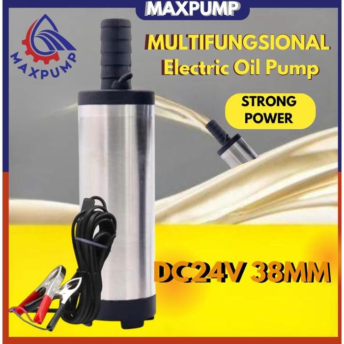 pompa air celup 24V DC mini submersible pompa minyak solar air celup