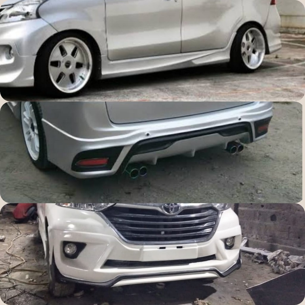 Bodykit Grand New Avanza 2018 Bodi Kit Avansa Body Kit