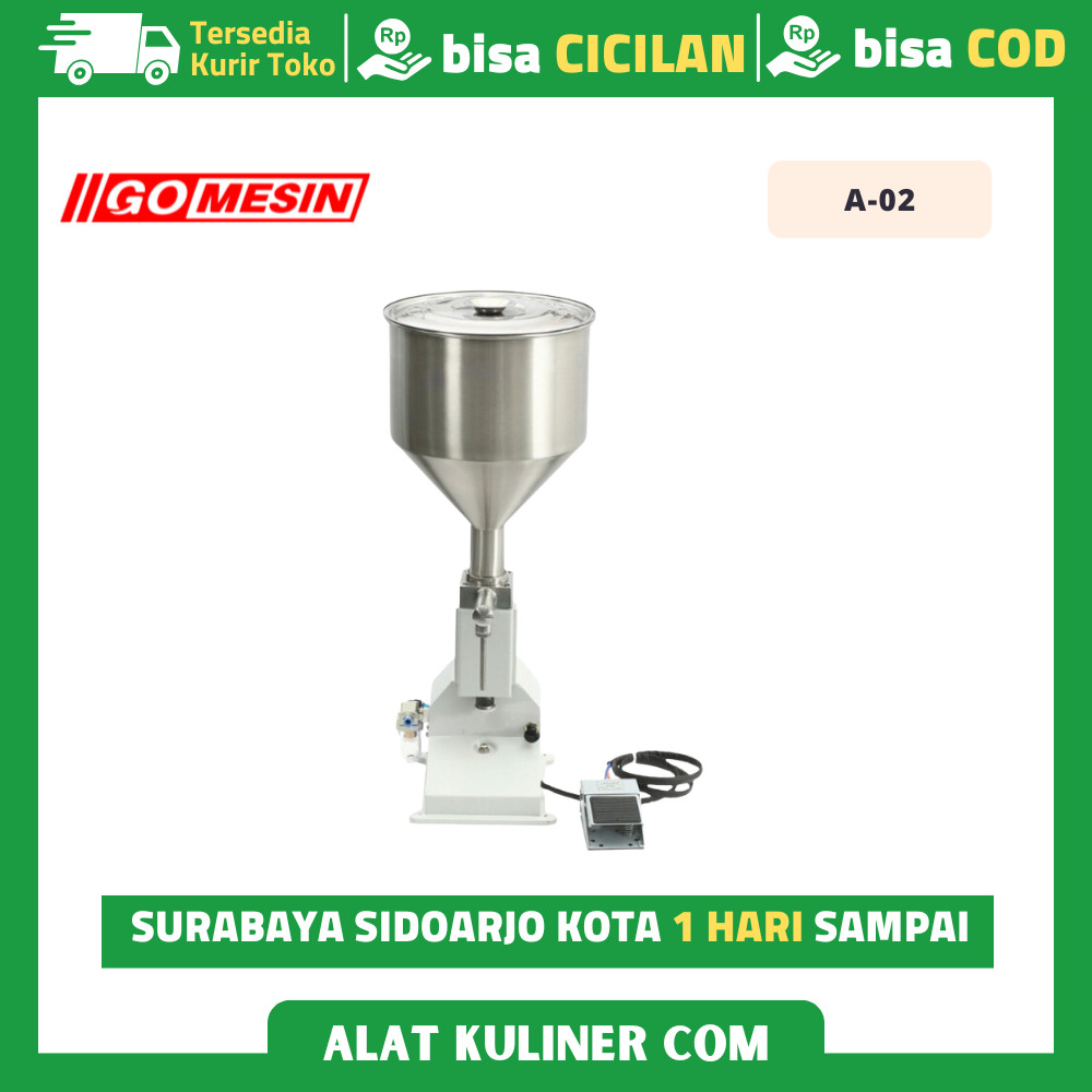 Filling Machine Mesin Filling Cairan Kental Gomesin A-02