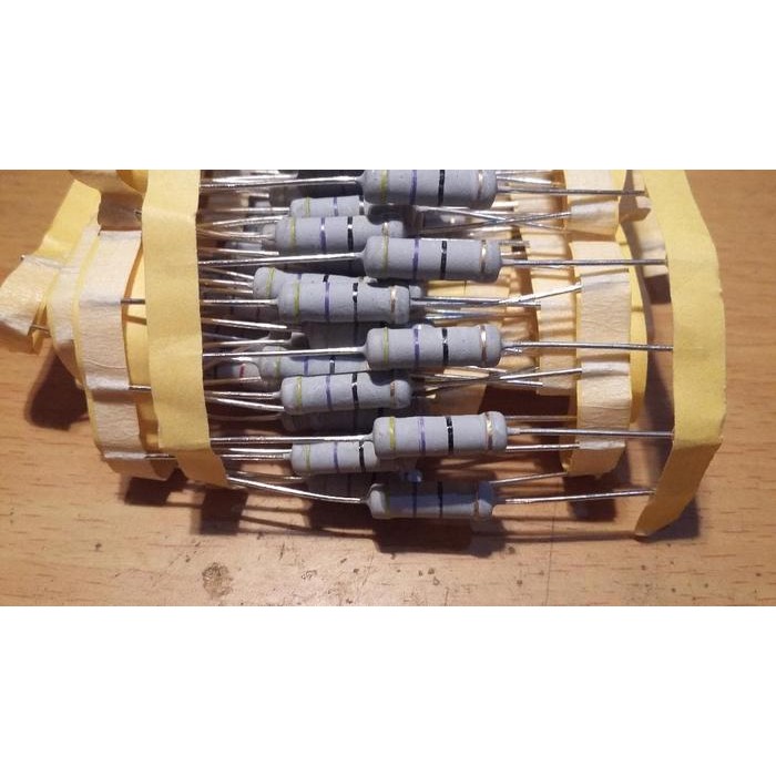 LEW99 Resistor 47 ohm 47ohm 47R 47 R 2watt 2 watt Taiwan