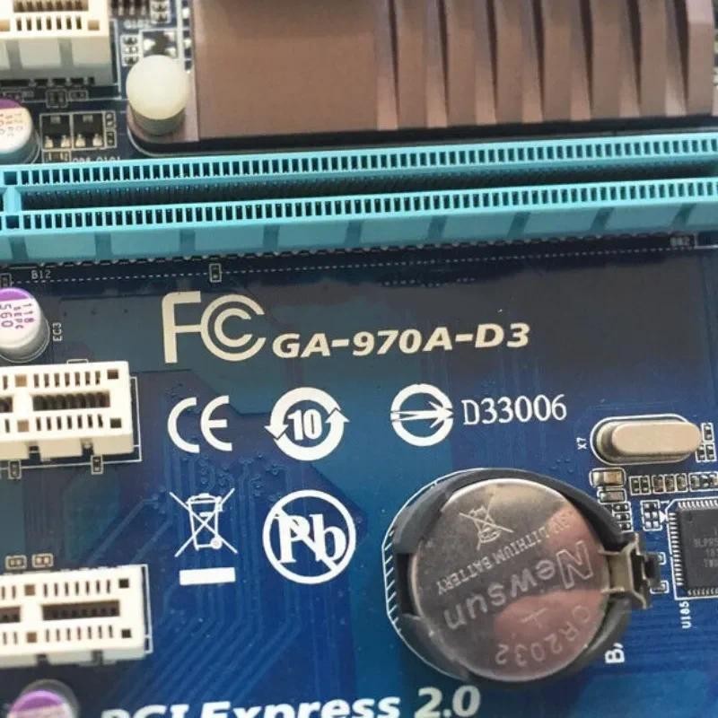 For Gigabyte GA-970A-D3 Motherboard 32GB Socket AM3+ DDR3 ATX Mainboard 100% Tested Fast Ship